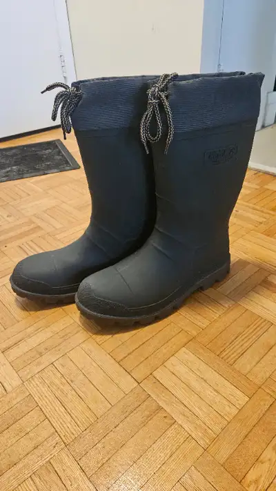 Kamik Icebreaker Winter Rubber Boots Men's Size 10, View more