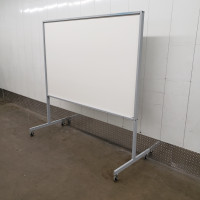 Office Dry Erase Whiteboard Magnetic Room Divider W/Wheels K6888
