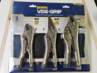 Jeu de pinces-étaux IRWIN Vise-Grip locking plier set