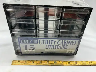 Strong N Tuff 15-Drawer Small Parts Cabinet, View more