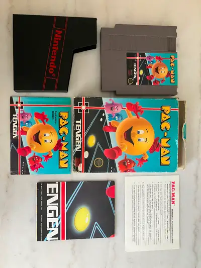 Jeu Nintendo NES PAC-MAN CIB Tengen NES-PQ-USA
