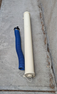 RV septic hose storage tube