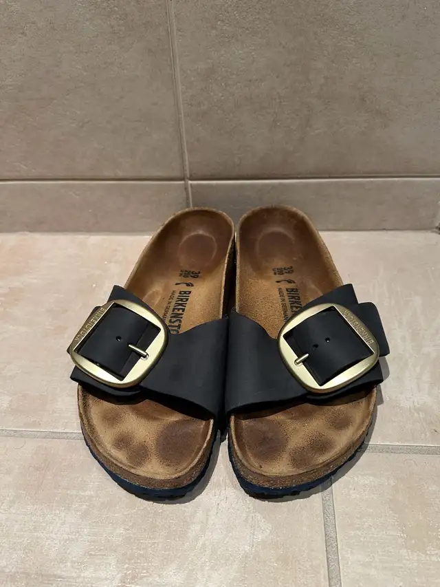 Birkenstock - Women’s Madrid Big Buckle Sandals - EUC62863284696451122