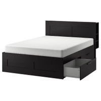 Bed frame with Storage and Headboard (Full/Double)
