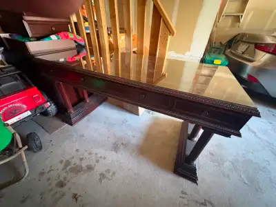 Wood desk, View more