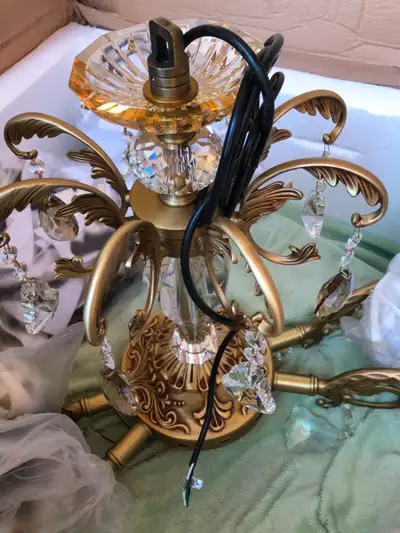 Large Grand Crystal Chandelier, View more