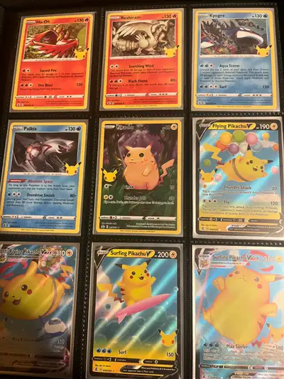 20th anniversary pokemon card collection , View more