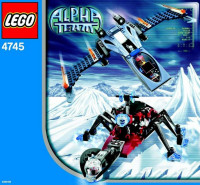 Lego 4745 - Blue Eagle vs Snow Crawler