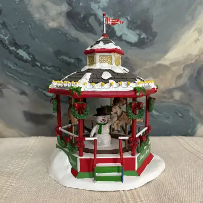 Lemax Christmas Carousel Lighted & Animated, View more