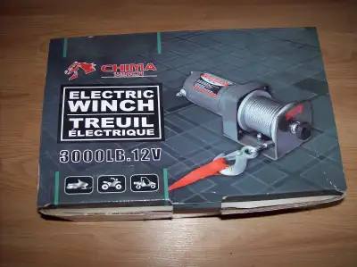 12V Winch, brand new.