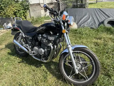 Many parts are same as 1983-1985 CB650SC Nighthawk. Bike is currently partially dismantled. Engine t...