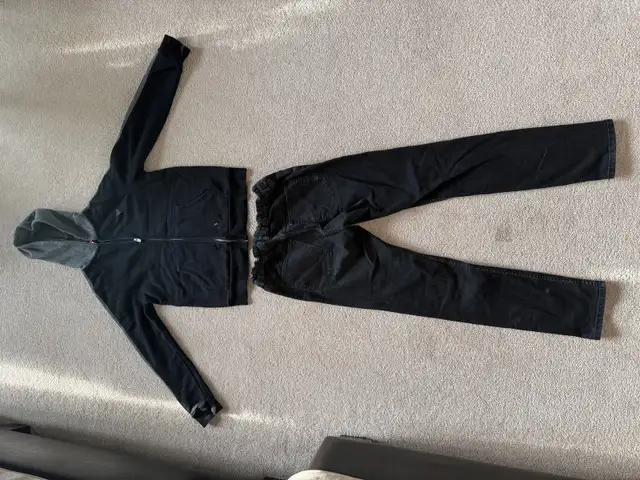 Selling stylish clothes (black jean, jacket, vest) 12-14T in Kids & Youth in St. Albert - Image 3