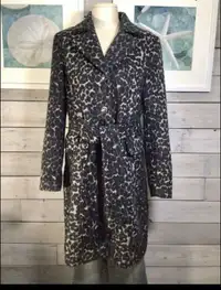 Jessica spring/fall animal print coat - aa42