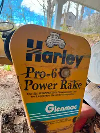 Harley Power Rake/For Landscaping/Rock Removal