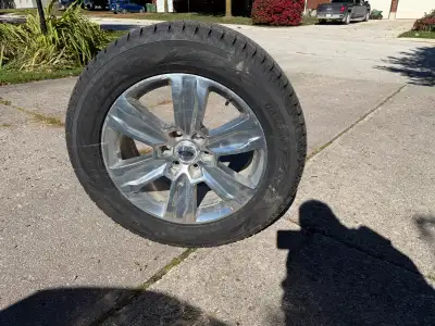 4 x Toyo Observe Gsi-6 winter tires on Ford OEM rims. These tires were installed October of 2026 and...