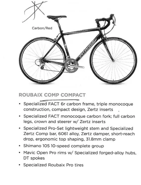 2007 Specialized Bicycle Roubiax 56.5 frame in Mint condition in Road in Barrie - Image 4