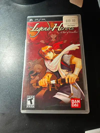 The Legend of Heroes: A Tear of Vermillion[a] is a 1996 role-playing video game developed by Nihon F...