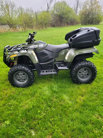 2007 Arctic Cat 700 Diesel ATV - this bike has sat in a barn for almost 11 yrs. Engine has been full...