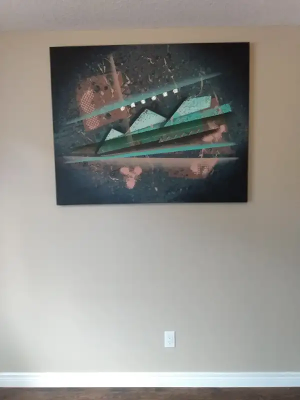 Large Wall Art Canvas  - H- 50" W- 40" in Home Décor & Accents in Kitchener / Waterloo - Image 3