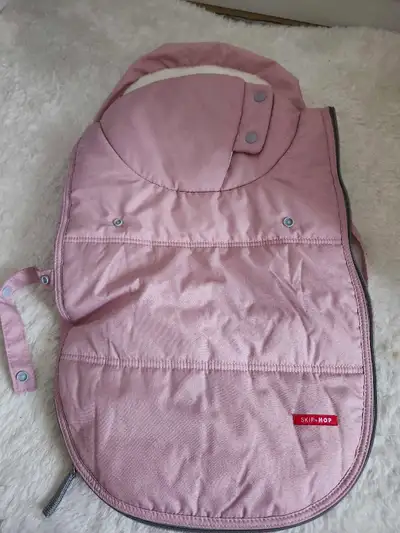 Skip Hop Winter Car Seat Cover, Stroll & Go, Pink Heather, View more