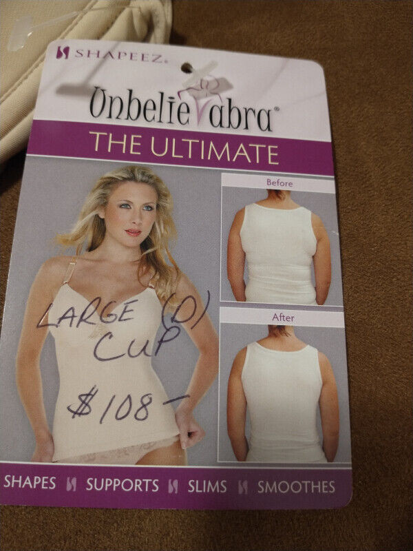 ULTIMATE SHAPEEZ tankee long nude Large-D back smoothing bra in Women's - Other in Kitchener / Waterloo