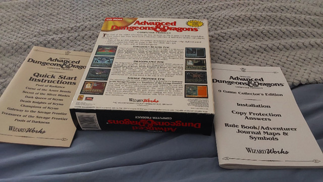 Advanced Dungeons & Dragons (Collector's Edition, 1994), 9 games in Toys & Games in St. Albert - Image 2