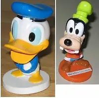Kelloggs Donald Duck, Mcdonalds Goofy Bobble Heads