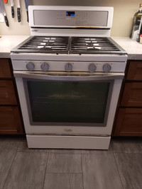 Whirlpool gas stove range .