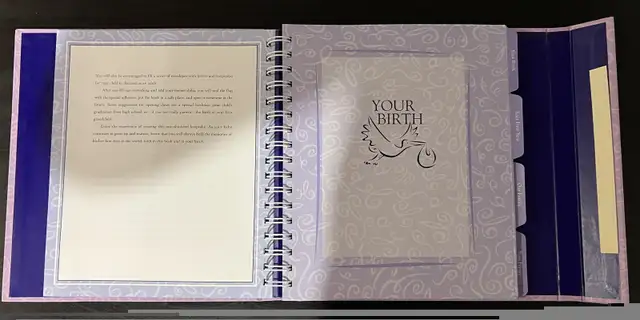 2 Memory Books: Baby Keepsake Memory Book & Birthday Memory Book in Other in Markham / York Region - Image 4
