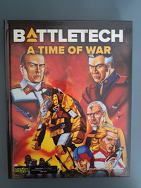 Battletech: A Time of War roleplaying game (RPG)
