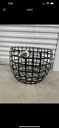 New wire metal basket blanket pillow holder decor 20inch x 15inc