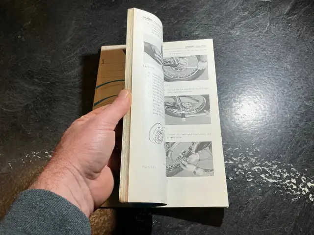 1972 Yamaha R5-C Service Manual R5C 350 Street Motorcycle in Non-fiction in Parksville / Qualicum Beach - Image 9