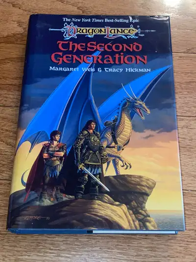 Dragonlance The Second Generation 1st Ed Print HC Hardcover Book, View more