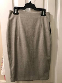 Zara Pencil skirt XS $20, light grey, NWT, new