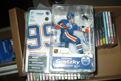 wayne gretzky legends series edmonton oilers figurine bnip