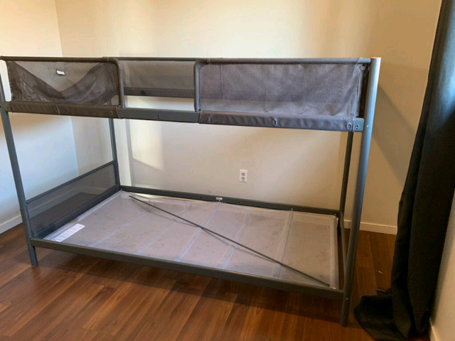I deliver. Metal IKEA bunkbed in Other in St. Albert - Image 2