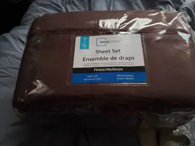 mainstays fleece sheet set , View more
