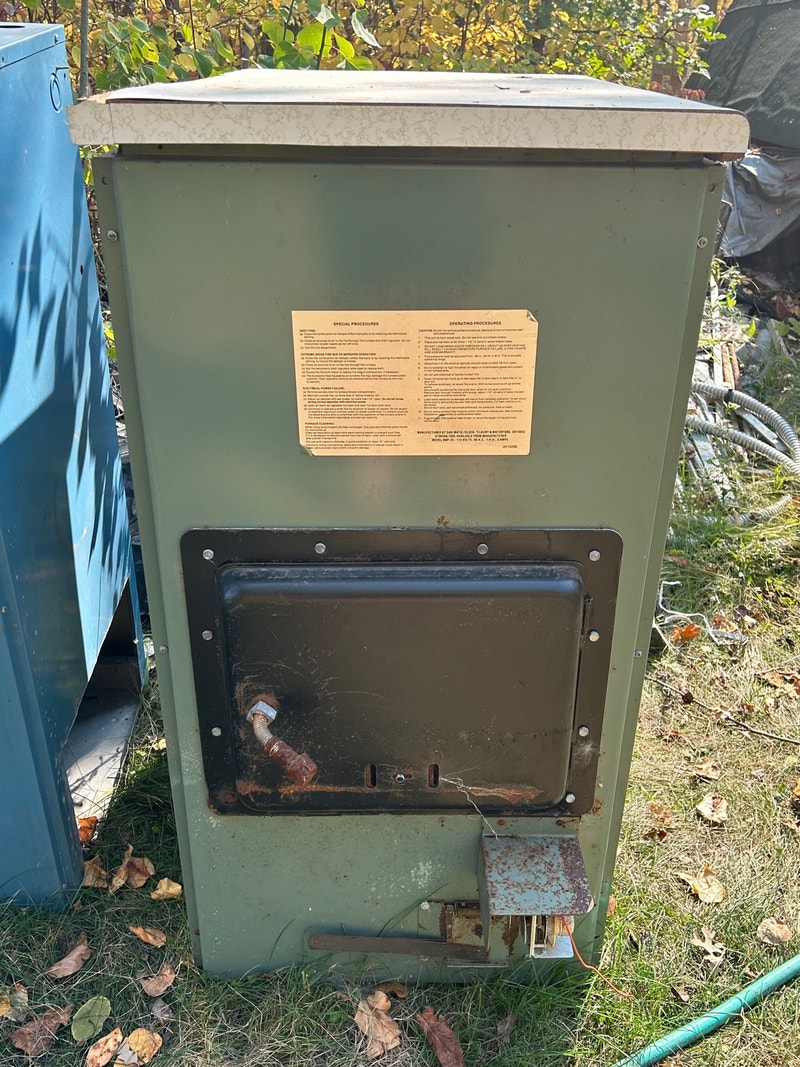 Wood burning furnace Heating, Cooling & Air Winnipeg Kijiji