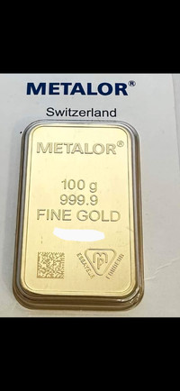 Various gold bullion and jewelry available message for details