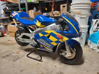 For sale is a GRC-GP Minimoto Italian super pocket bike. *PRICE FIRM* Priced to sell. BZM motor itse...