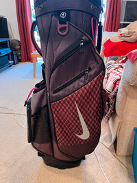 NIKE Cart Golf bag with carry handle and cooler pouch