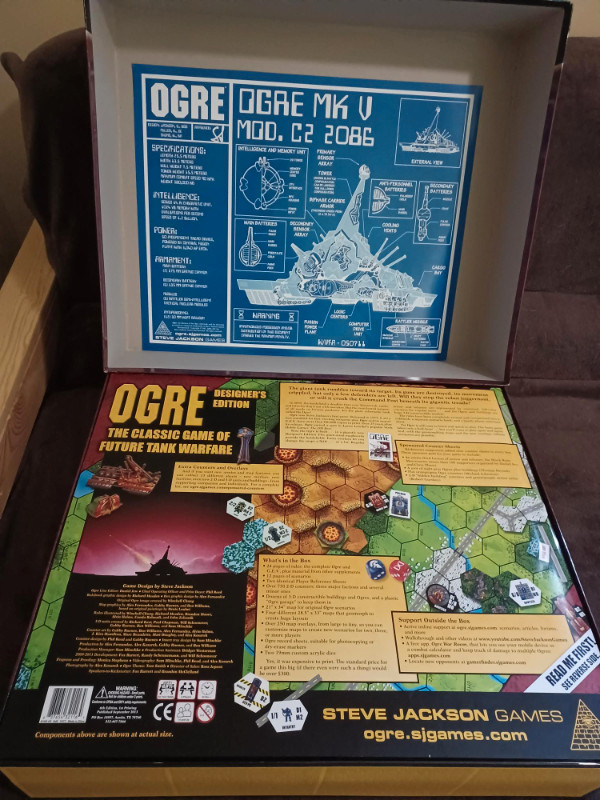 OGRE Designer's Edition Board Game in Toys & Games in Penticton - Image 3