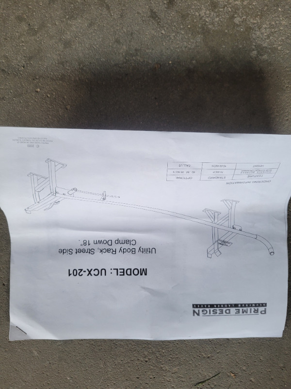 Roof ladder rack Ladders & Scaffolding Calgary Kijiji