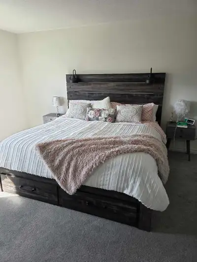 King Bed with Storage, View more
