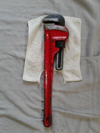 Pipe Wrench, 18" Steel H.D.