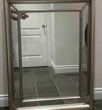 Rectangular Decorative Accent Wall Mirror, View more