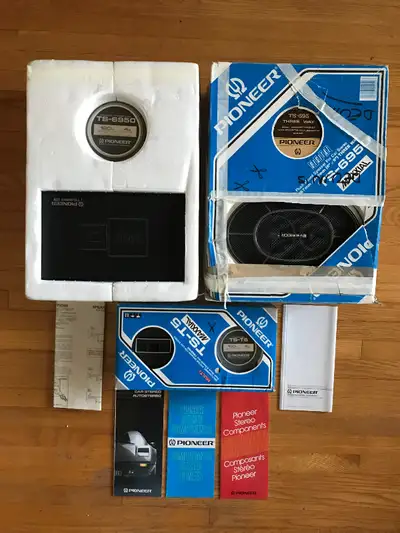 PIONEER 120 WATT AUTO STEREO SPEAKERS & OTHERS, View more