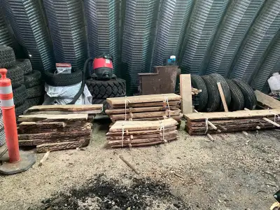 I have a variety of live edge available in a few different species. I have oak, ash, elm, MB Maple/b...