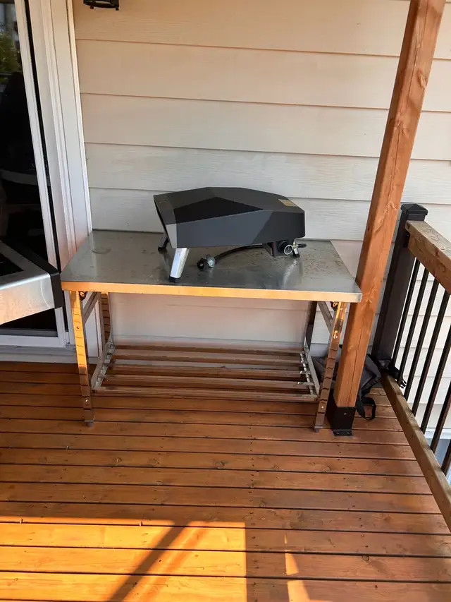 Portable Pizza Oven & Stainless Table (Propane)63654761438081120