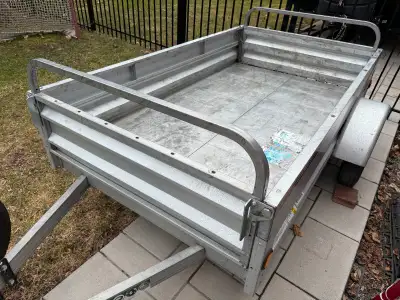 Used but in good condition. Galvanized metal. New these are over $2k, asking $1350
